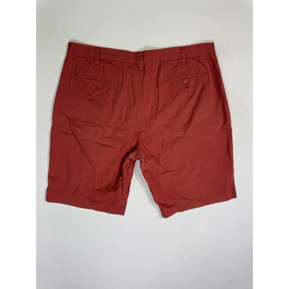 J Crew Rivington Shorts Mens 38x11 Coastal Pink Chino Cotton Canvas Preppy